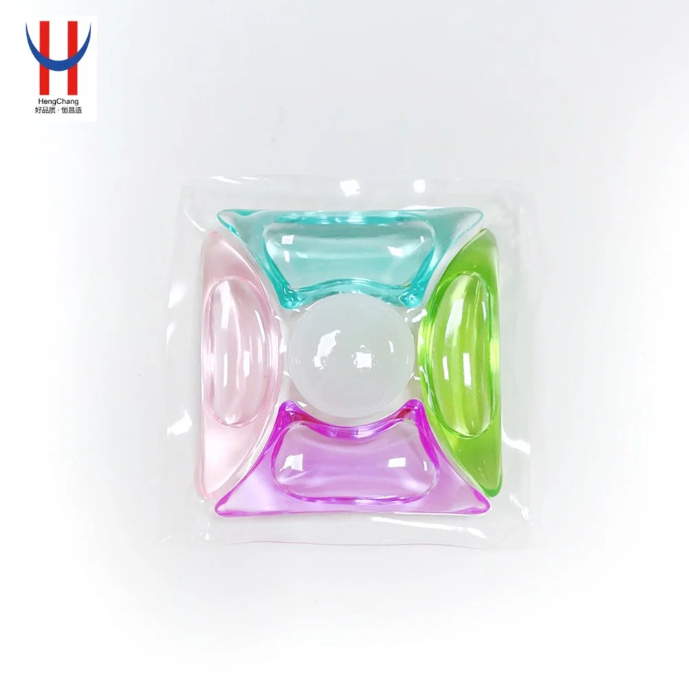 wholesale hot selling 5 in 1 laundry capsules washing pod liquid gel Laundry detergent pods