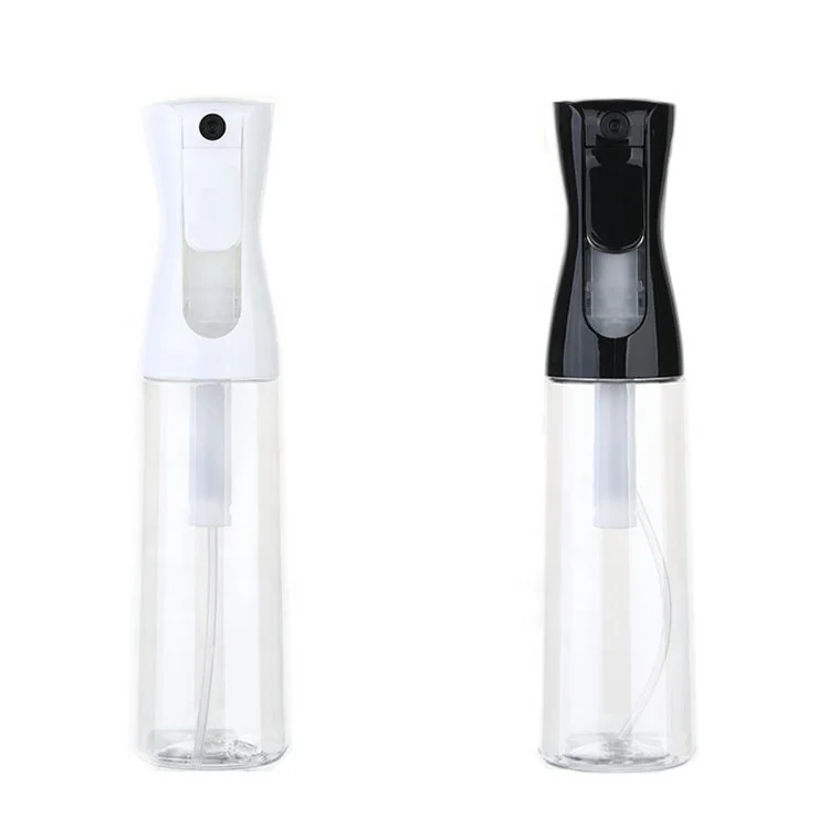 Plastic Misty Trigger Sprayer Bottle 200ml 300ml Water Hair Fine Mist Continuous Spray Bottle