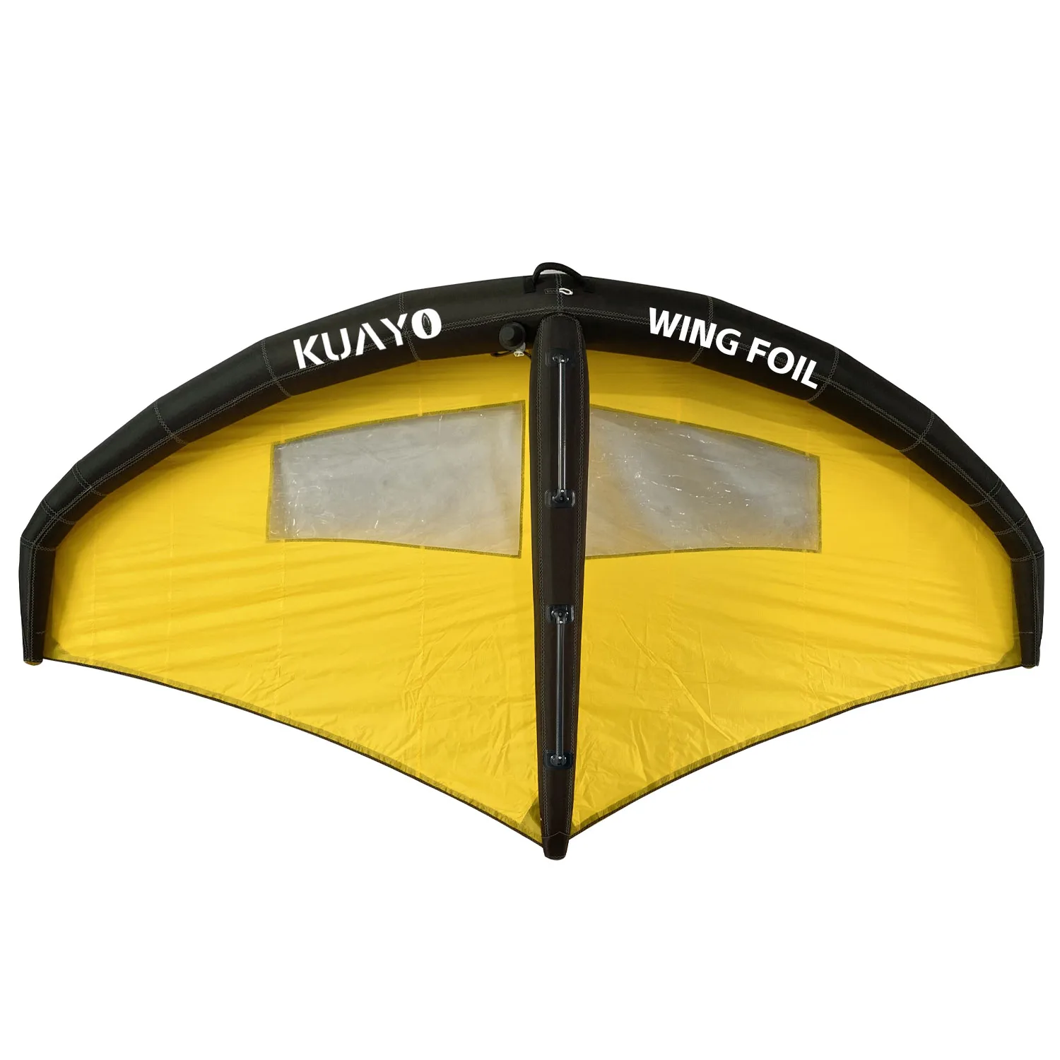 OEM Watersports Carbon Hard Handle KW04 4/5/6M Black Yellow with Window Hydrofoil Foil Board kitesurfing kites Surfing