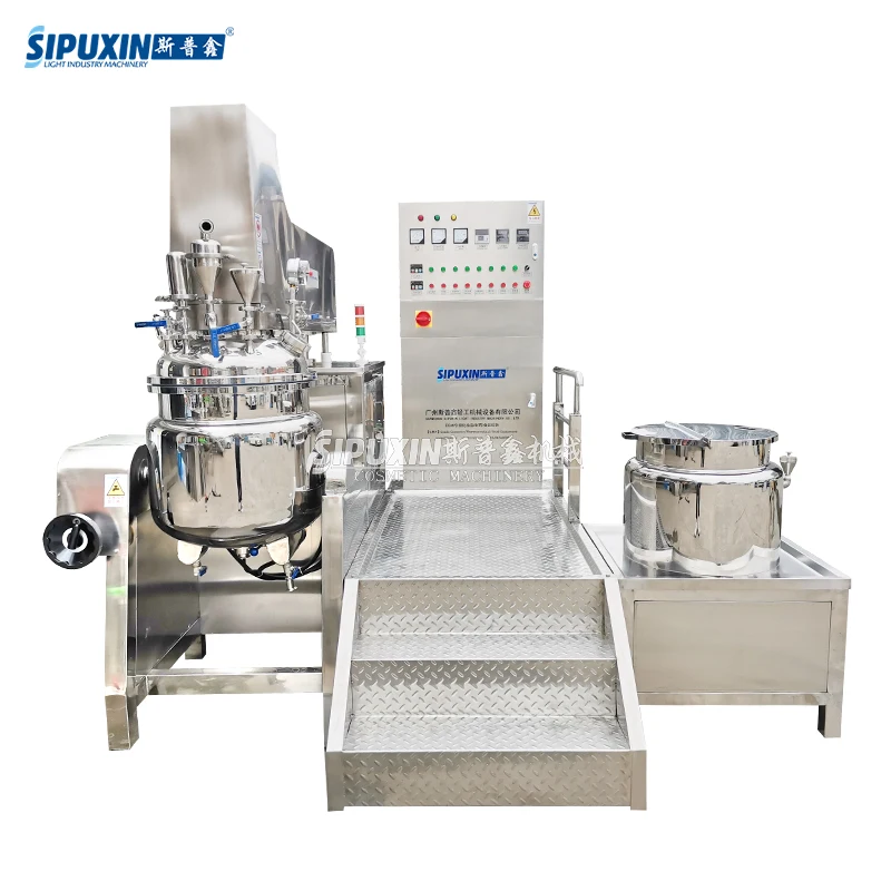 Wholesale Vacuum High Shear Homogenizer Mixer Mixing Emulsifying Machine For Cosmetic Lotion Cream
