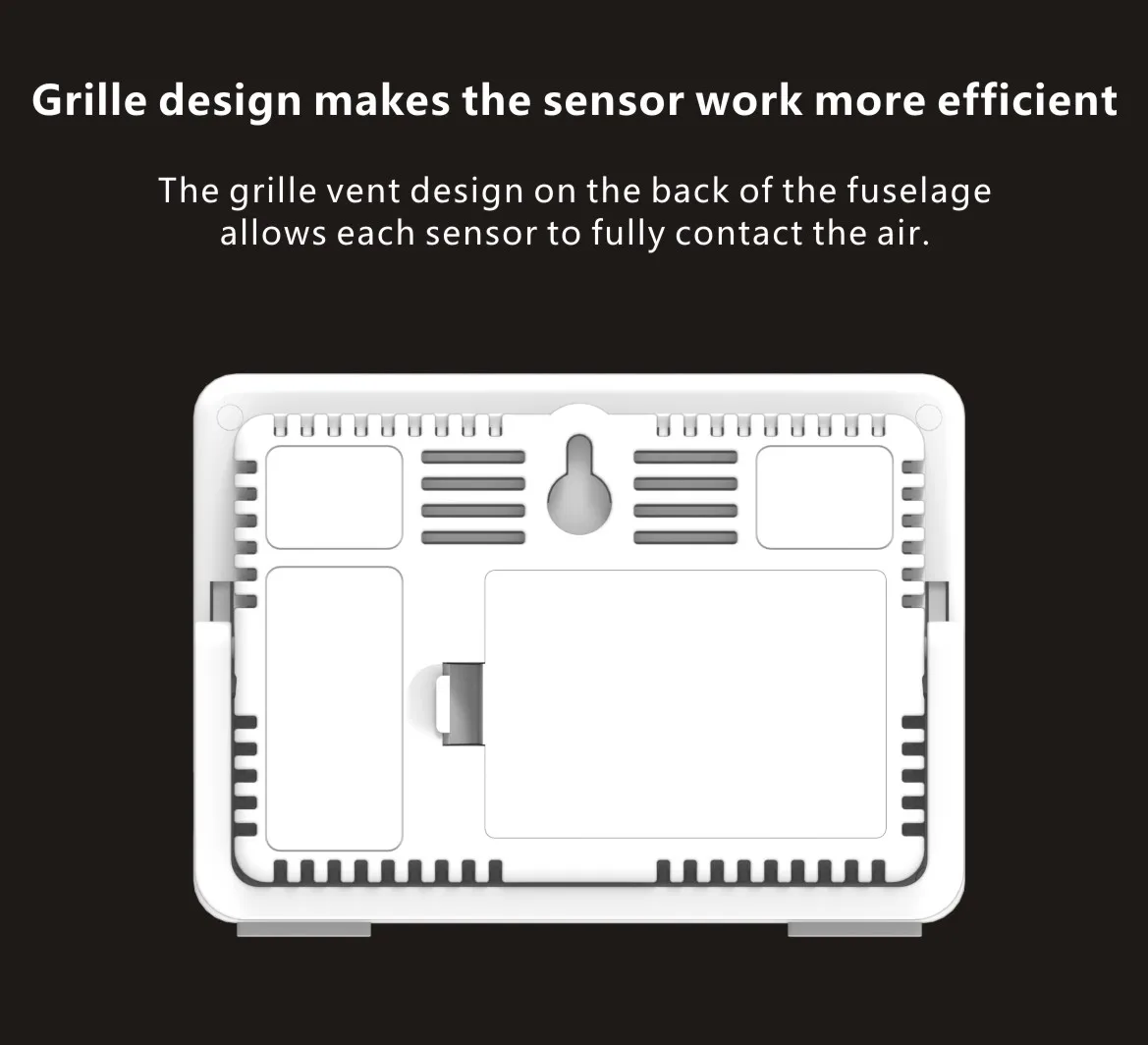 Factory Price Tuya Wallmount Green House Automotive Gas Analyzer Exhaust Gas Analyzer Co2 Meter Wall Detector