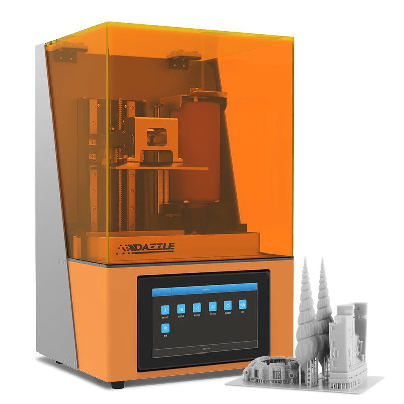 Dazzle 3D Wholesale L140 Pro 4K 2024 Dental Resin 3D Printer 140*78*150mm Professional 3D Printing Machine