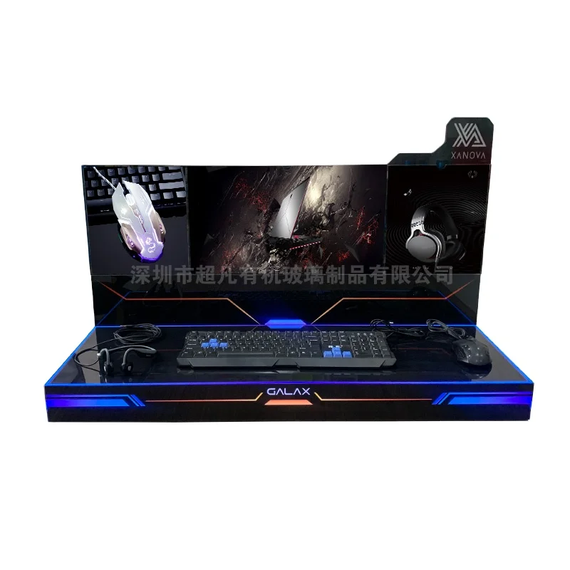 Hot sale customizable plastic display stand cell phone photography accessories acrylic high grade display stand