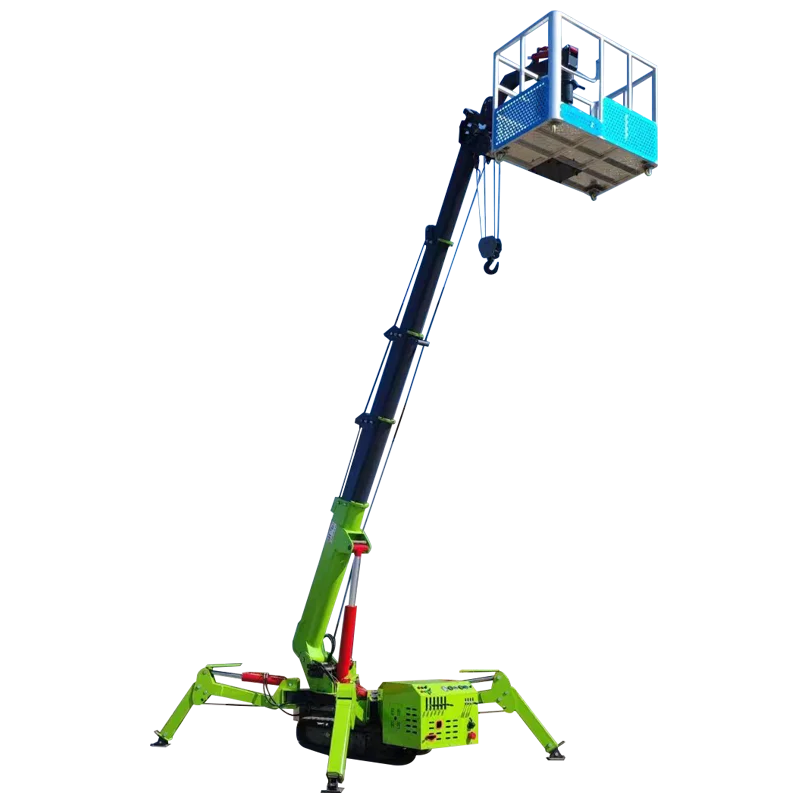 1.2t Gasoline 3t 5t 8t 12t Diesel Track Crane Hydraulic Telescopic Spider Hoist