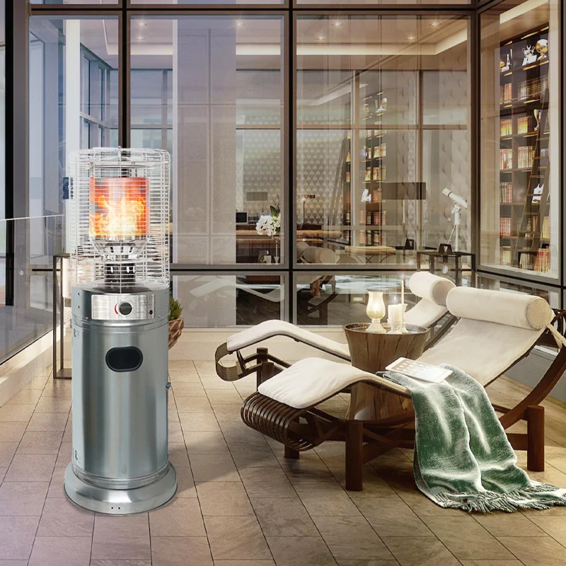 Stainless steel indoor and outdoor 11KW garden gas patio heater
