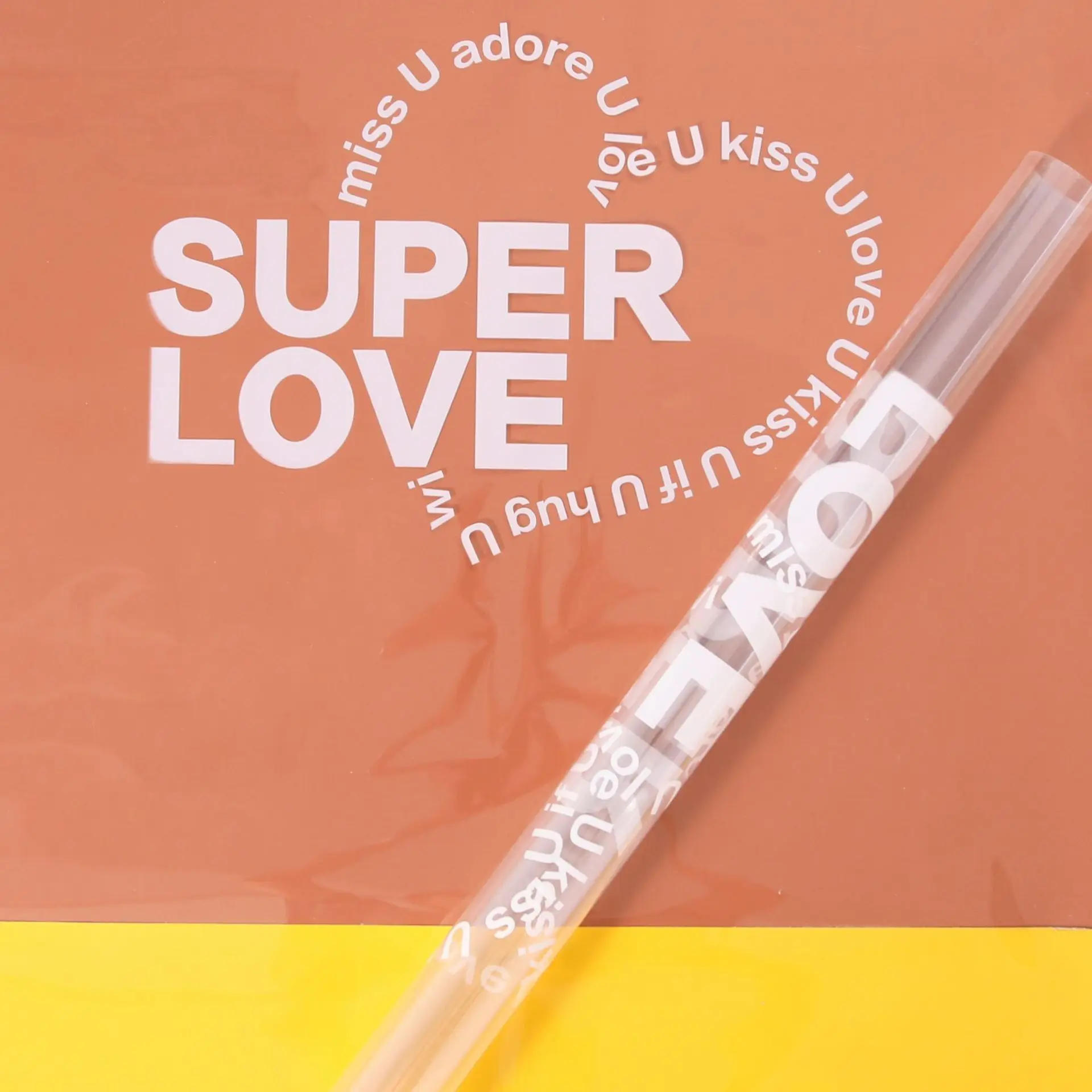 Yohpack Stock Wholesale Packaging Flower Paper Crystal Transparent Jelly Film Thickened Waterproof Cellophane