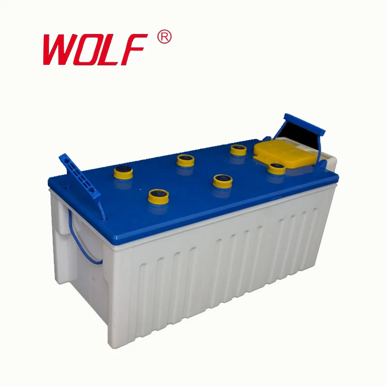 China factory 12v 180ah lead acid battery truck and bus auto dry charged batteries