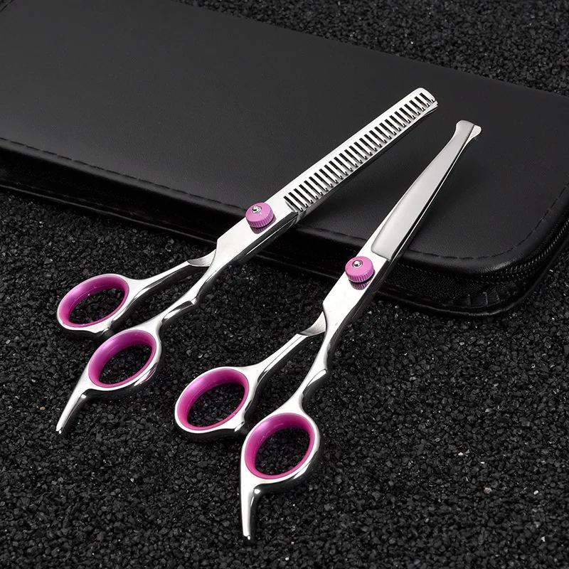 Wholesale Professional 5 In 1 Dog Grooming Scissors Set With Safety Round Tips For Dog And Cat