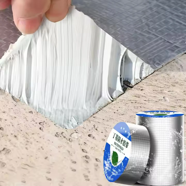 High Quality Sealing Repair Tape for Flashing Roof Aluminum Foil Waterproof Butyl Tape