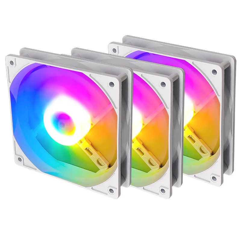 Choiyan Best Selling Computer Fan 120mm Argb Cooling Fan Gaming Pc Case Cpu Cooler Fan Rgb for Pc