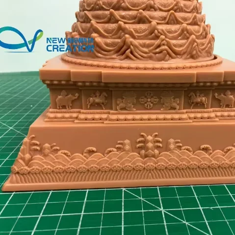 Custom High Precision Imported Resin Wax for Casting Statues Jewelry Building Model Artwork 3d printing