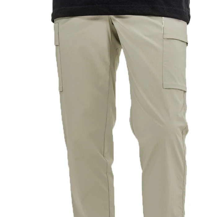 Wholesale High Quality Custom Baggy Nylon Unisex Cargo Pants Mens de Hombre with Side Pockets