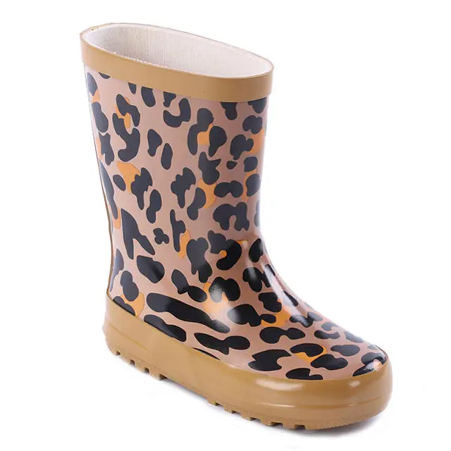 Wholesale Kids Rubber Newborn Rainboots Vache Bottes De Pluie Merrell Zapat
