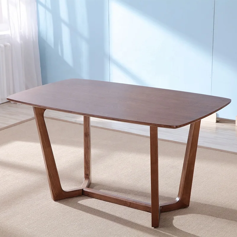 Modern Wooden Dining Room Furniture Restaurant Dinette And Hotel Table And Chair Set