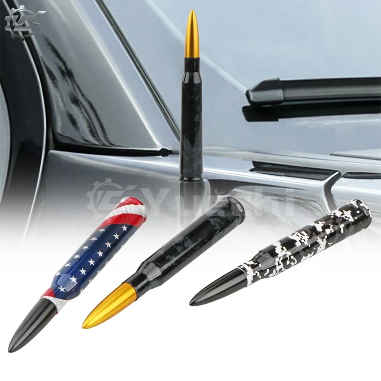 Yuechi 2022 New Design Car Antenna Universal Bullet Antenna Herdsman Vehicle Decoration Roof Antenna