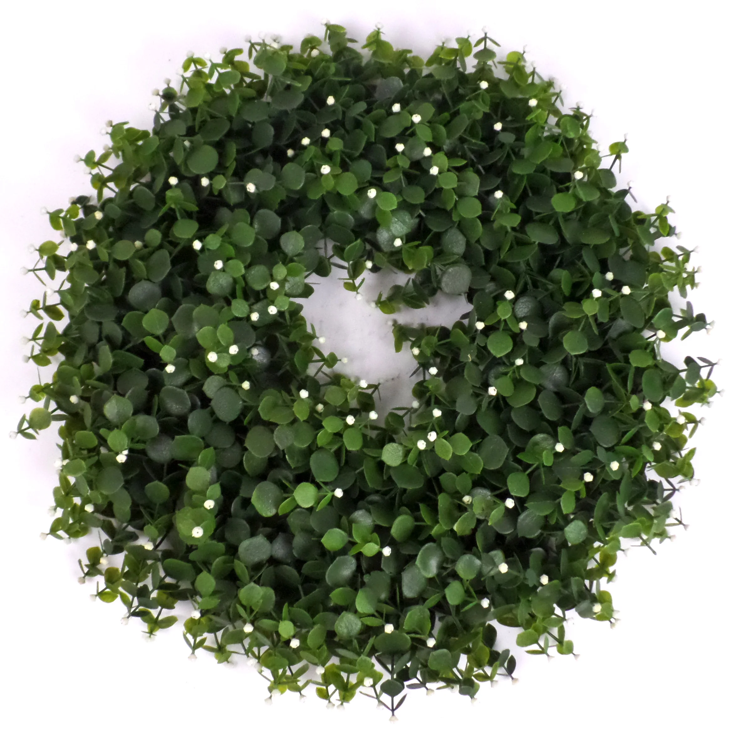 real touch artificial plastic plants succulent plants and flowers christmas wreath for wall door decoration