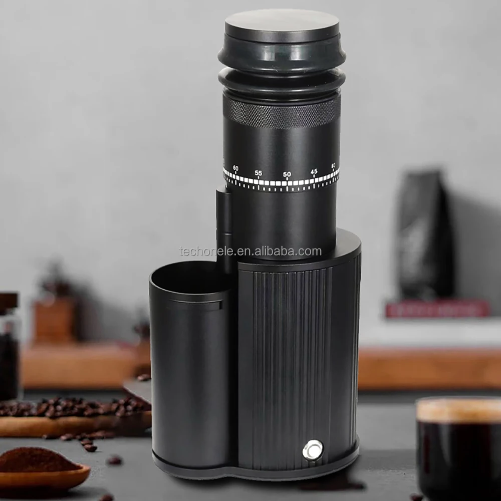 ZILONG Professional Full range high precision point adjustment aluminum alloy coffee grinder for household car outdoor hotel use