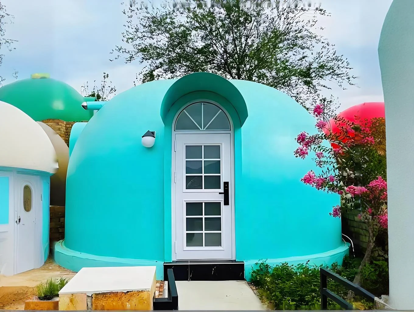 EPS spherical house Modular Prefabricated house