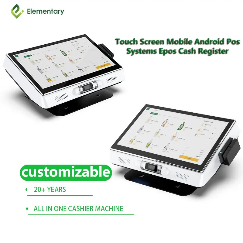 Настольный кассовый аппарат «Все в одном» с интеллектуальным терминалом Windows/Android POS новое Сенсорное оборудование совместимая камерой