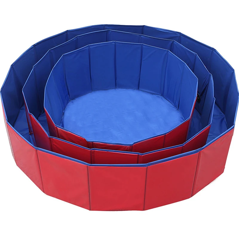 
Dropshipping Customizable Hot selling Eco friendly Bite resistant foldable pet cat dog pool 