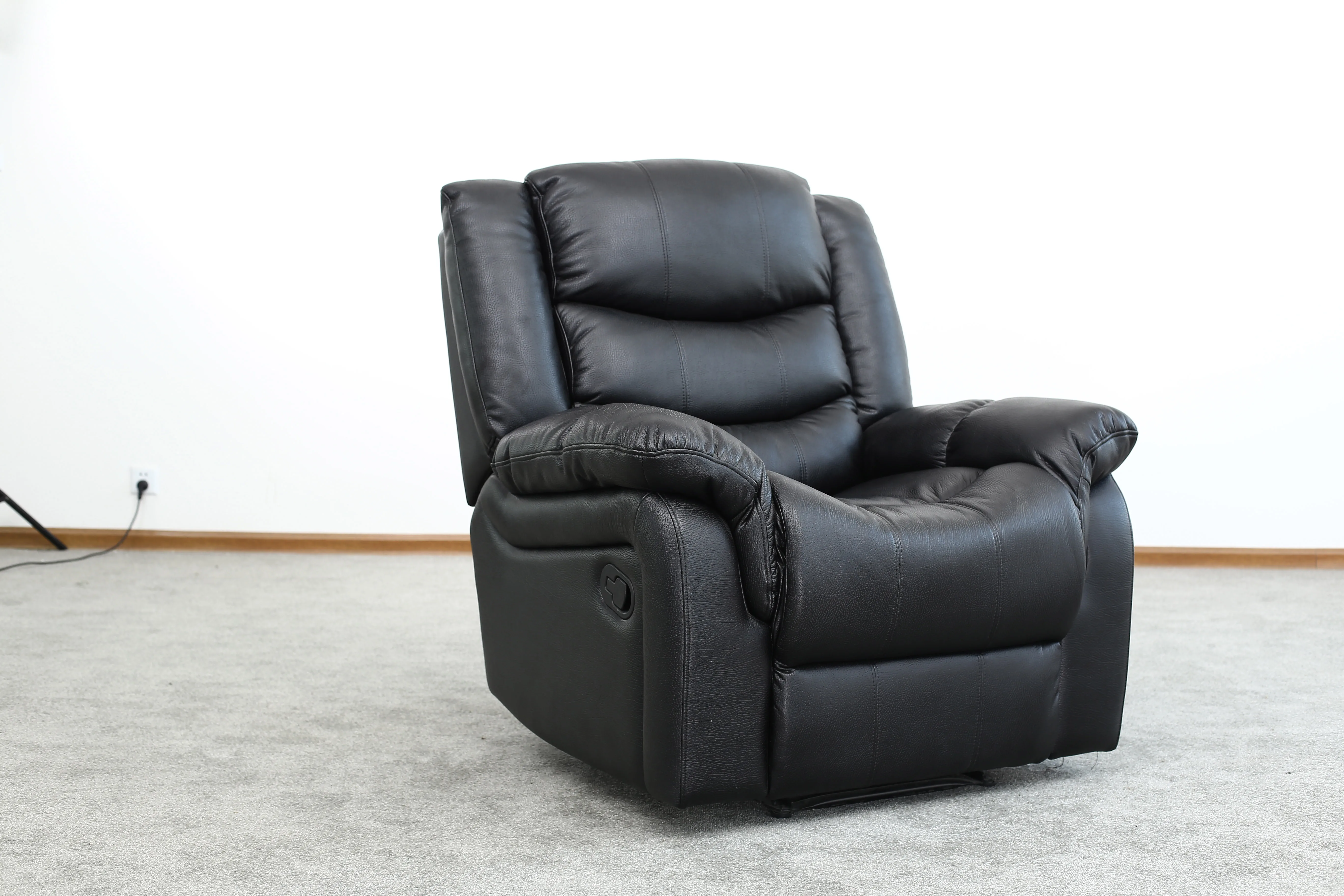 MEIMIN Manual Recliner Chair Leather Sofa Massage Chair For Home