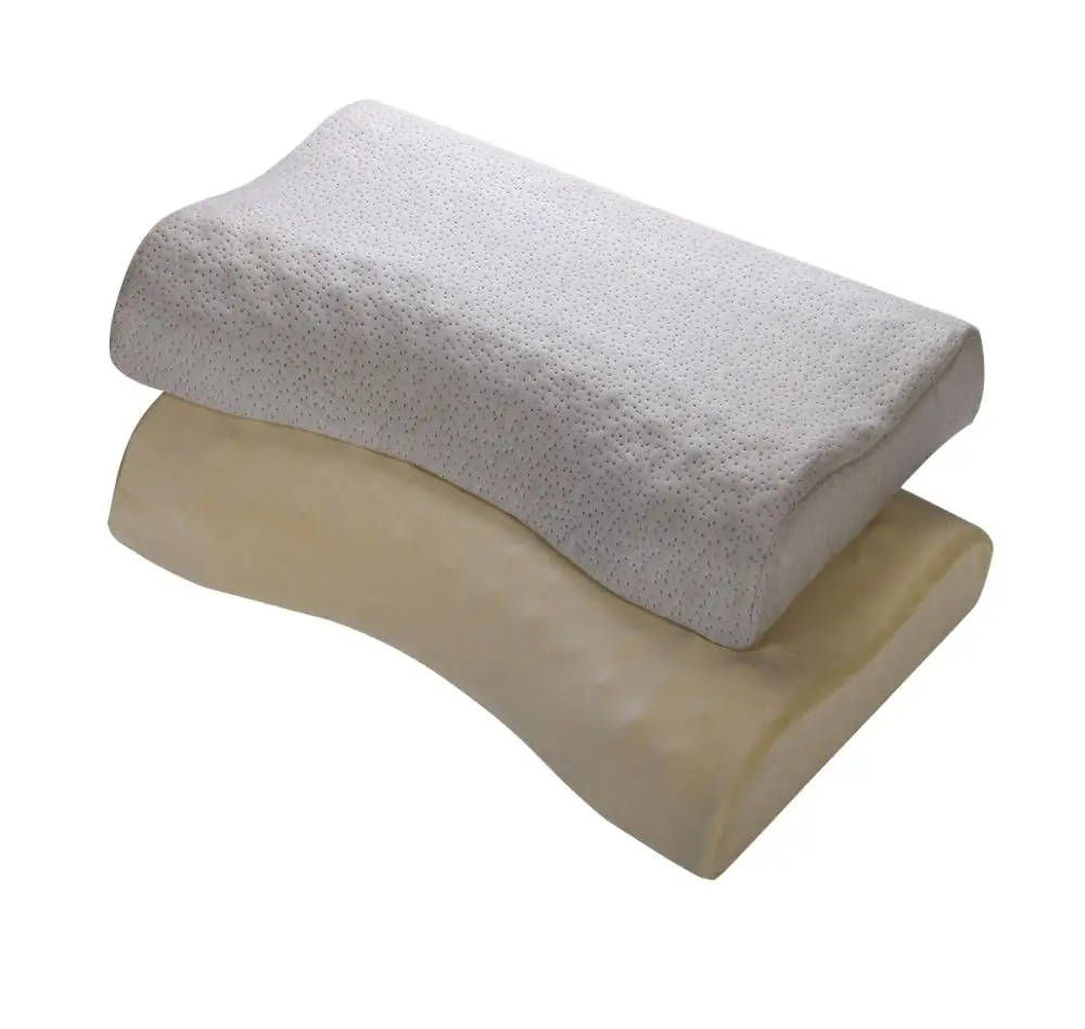 
Manufacturer OEM custom Contour back neck support Massage sleeping bamboo memory foam pillow 
