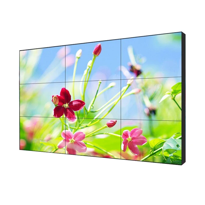 Жидкокристаллический дисплей сплайсинга экран lcd ad player ультра узкий сплайс ЖК-экран