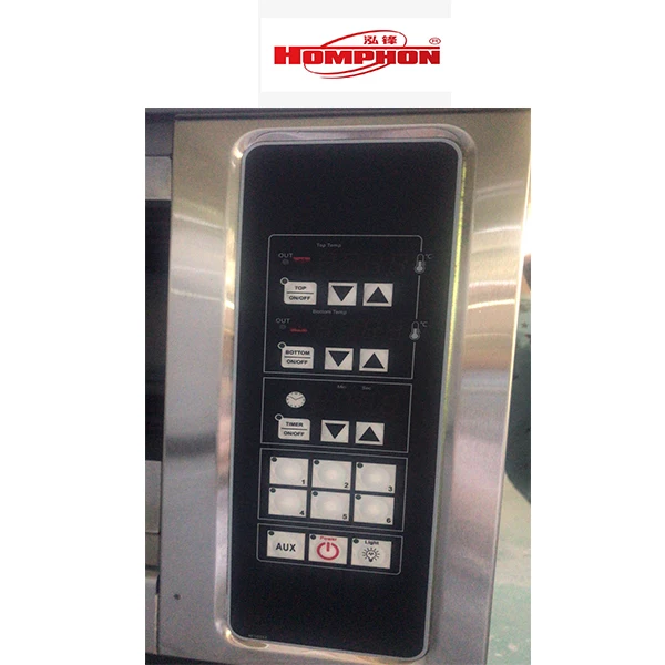 Commercial Bakery Equipment 1-Layer 1-Tray For Mini Bakery Industrial Electric Ovens With Digital Controller/Deck Oven