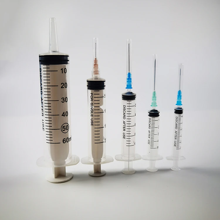 High Quality Medical Disposable Syringe Luer Lock With Needle