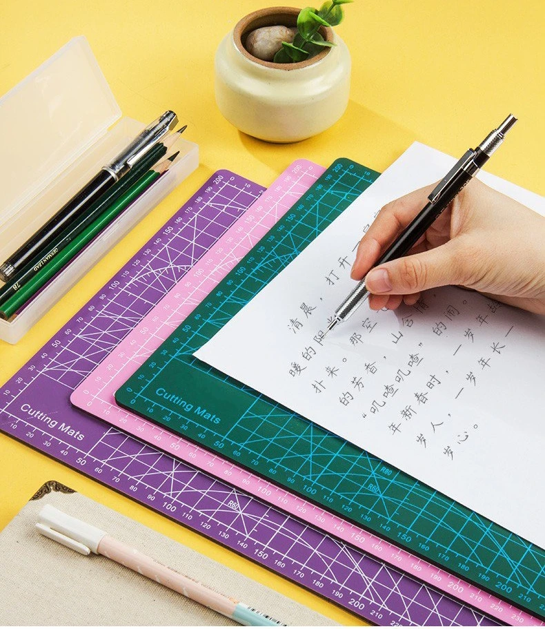 Self Healing A1 A2 A3 A4 A5 5-Ply Double Sided Durable Non-Slip PVC Cutting Mat Great for Scrapbooking