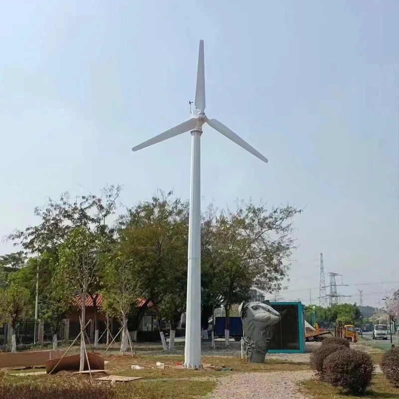 Competitive price 10 kilowatt wind turbine horizontal axis wind mill generator for farm