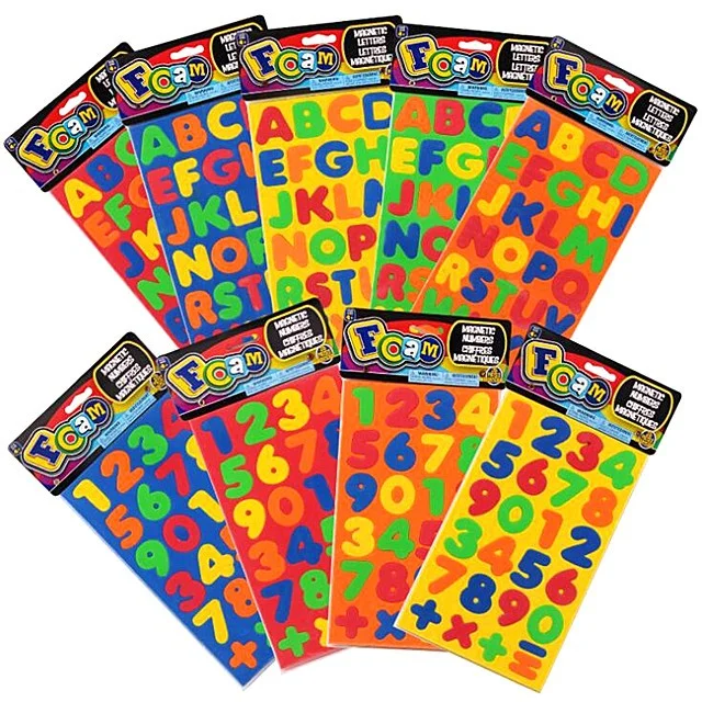 Wholesale Customized Magnetic Alphabet Letters For Kids ABC EVA Fridge Magnet