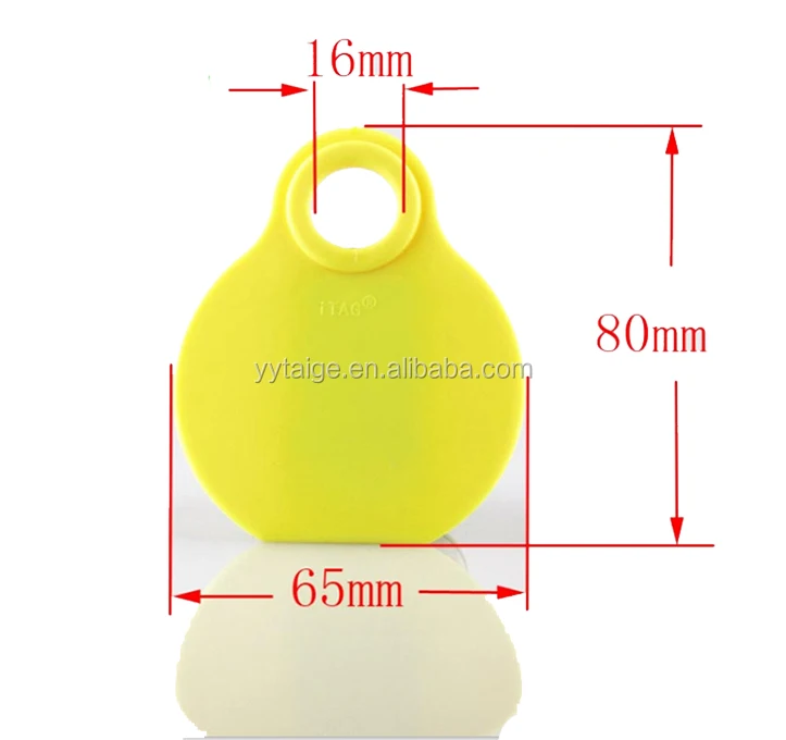 Farm Animal TPU Plastic Neck Tag Pig Cow Sheep Dairy Cow Ear Tag for Identification DIY Laser Printing 3 Colors