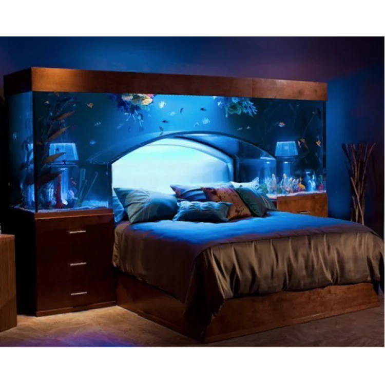 Large Round Glossy Thick Transparent Curved Acrylic Sheets For Cylinder Aquariums