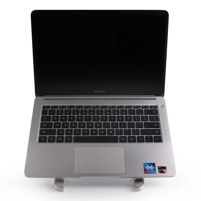 new Flexible Folding Height Adjustable Aluminum Foldable Portable Desktop Laptop Notebook Holder Riser Stand L100