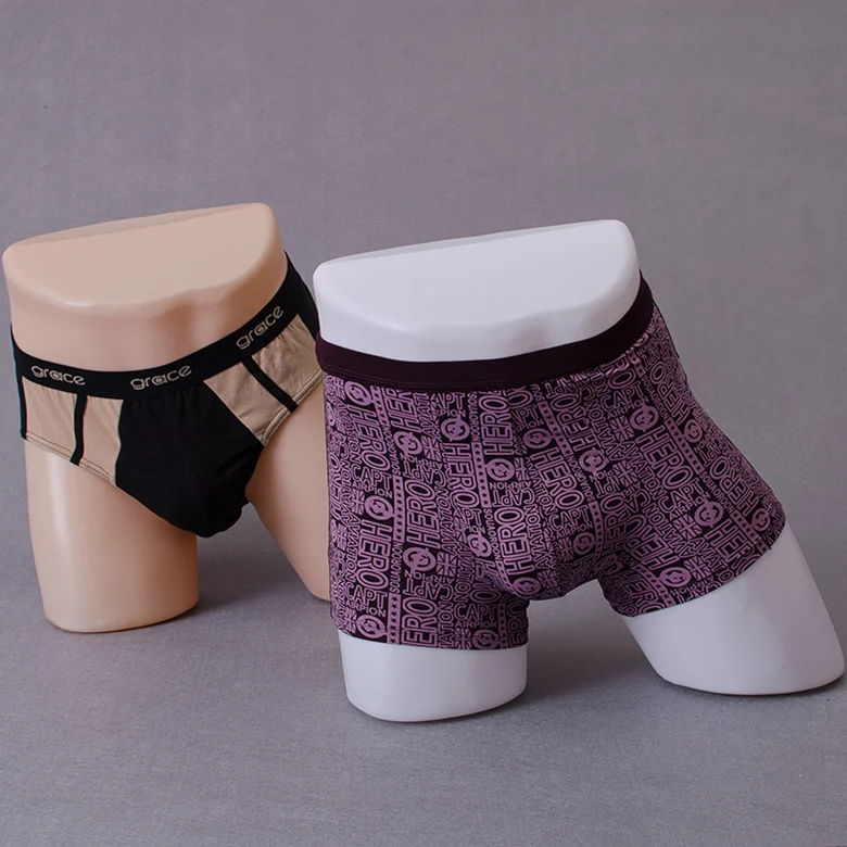 XINJI Sexy Black Man Panties Mannequins Male Underwear Hip Torso Mannequin