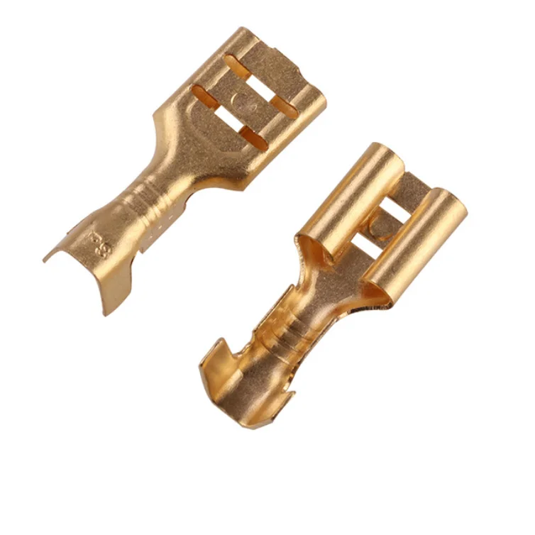 DJ621-6.3B female wire harness copper terminal DJ9007 copper terminal contact