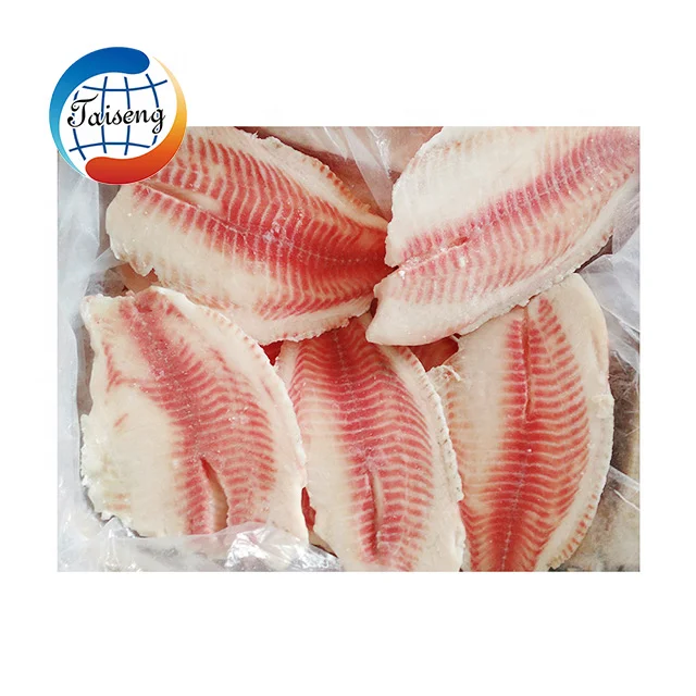 Taiseng Whole Round Frozen Tilapia Fish With Bulk & IWP Packing With 10kg/ctn