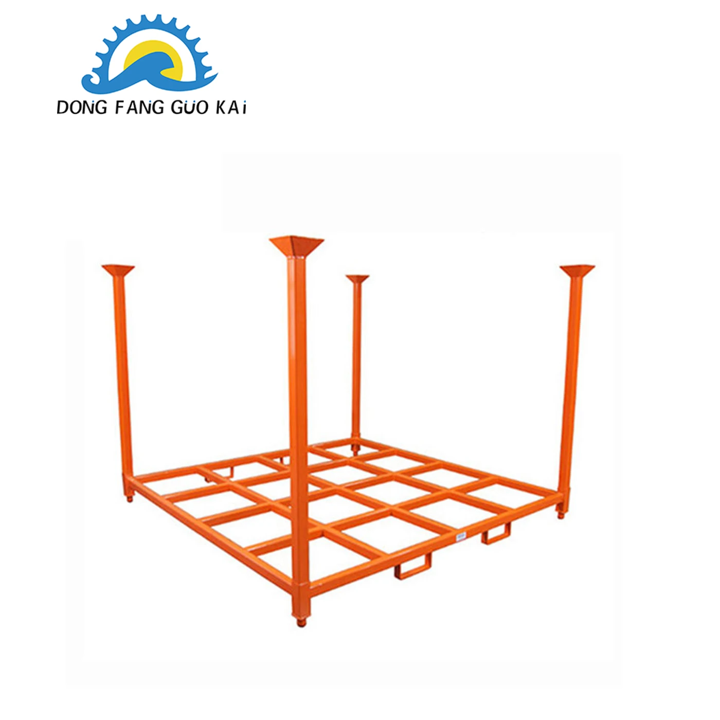 JiaGong High Cost Performance Durable Various Use Pallet Converter Folding Logistic Steel Tyre Storage Stacking Racks