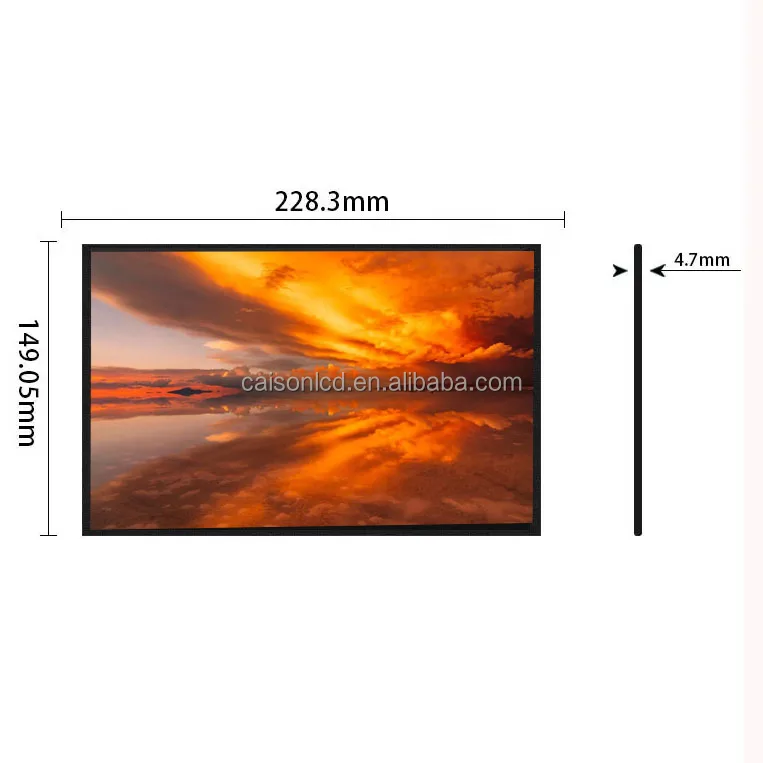 NV101WXM-N01 10 1 дюймов ЖК-панель разрешение 1280x800 400 кд/м2 яркость 40 контактов наружная цифровая вывеска использование метро