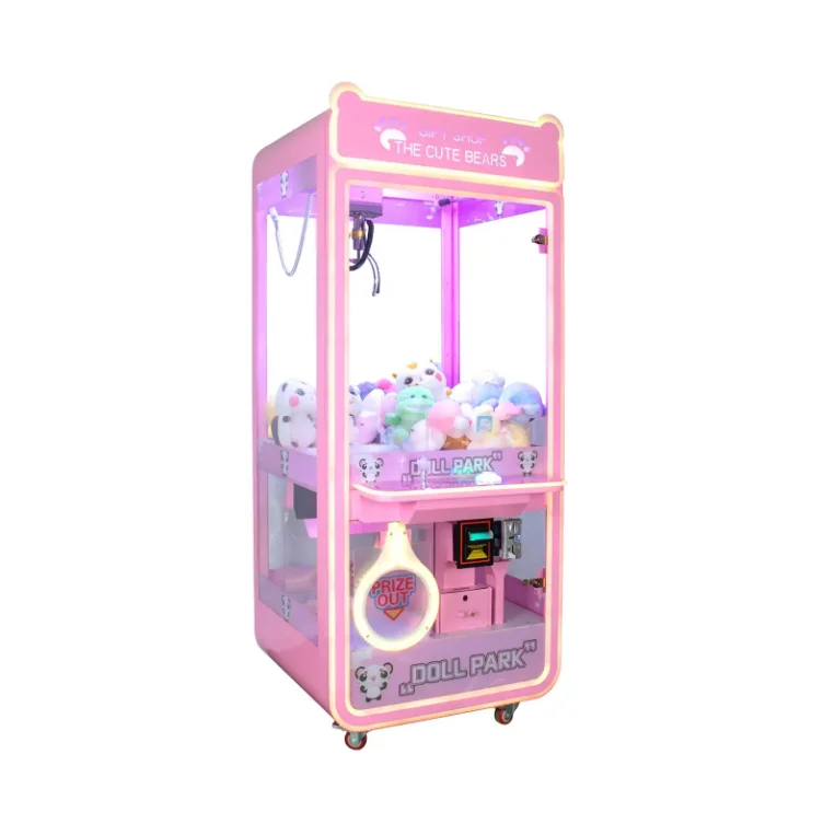 Commercial Custom Coin Operated Crane Claw Machine Kids Plush Toy Mini Arcade Game Claw Machine