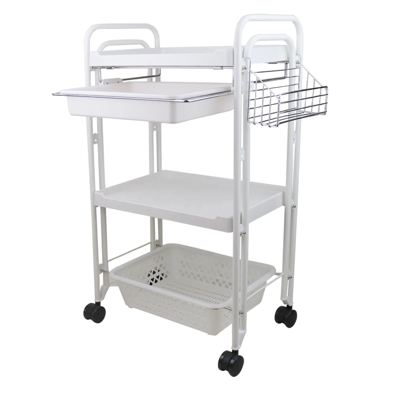 DTY Factory Price Cart salon furniture hairdressing trolley metal beauty salon trolley