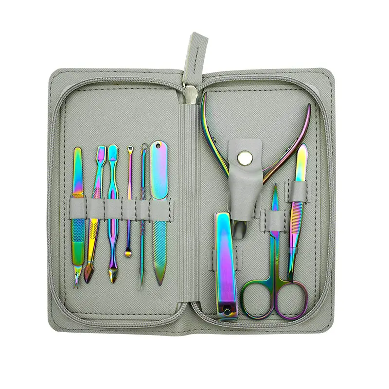 10 шт., сувенирные ножницы для маникюра и педикюра из нержавеющей стали