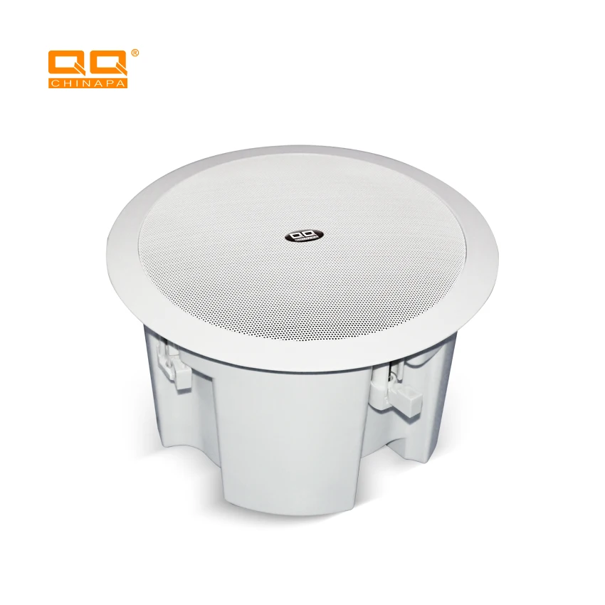 QQCHINAPA oem odm pro audio pa 5 inch active in-ceiling speaker