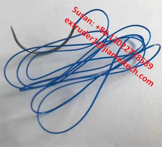 biodegradable surgical thread polylactic acid pgla pga sutures production line
