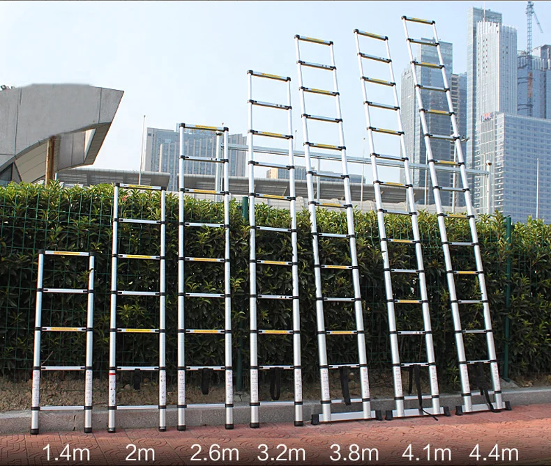 Factory selling aluminum folding ladder telescopic extension