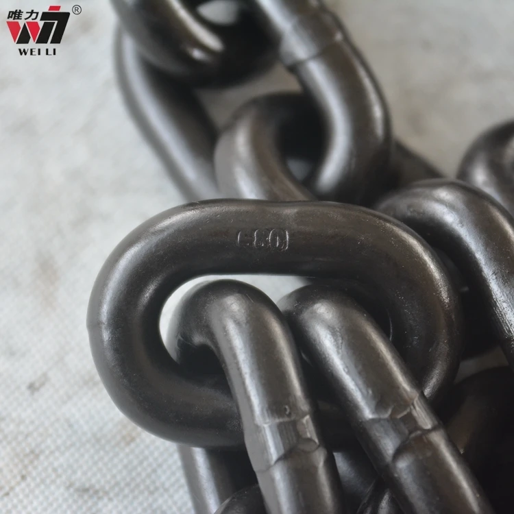 Wholesale New Product best Price High Quality Black Galvanized Alloy Steel Safety Lifting Load Chain