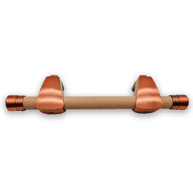 Coffin Handle Casket with Metal Swing bar 1038-3 Zamak Point and End Cap with Wooden bar