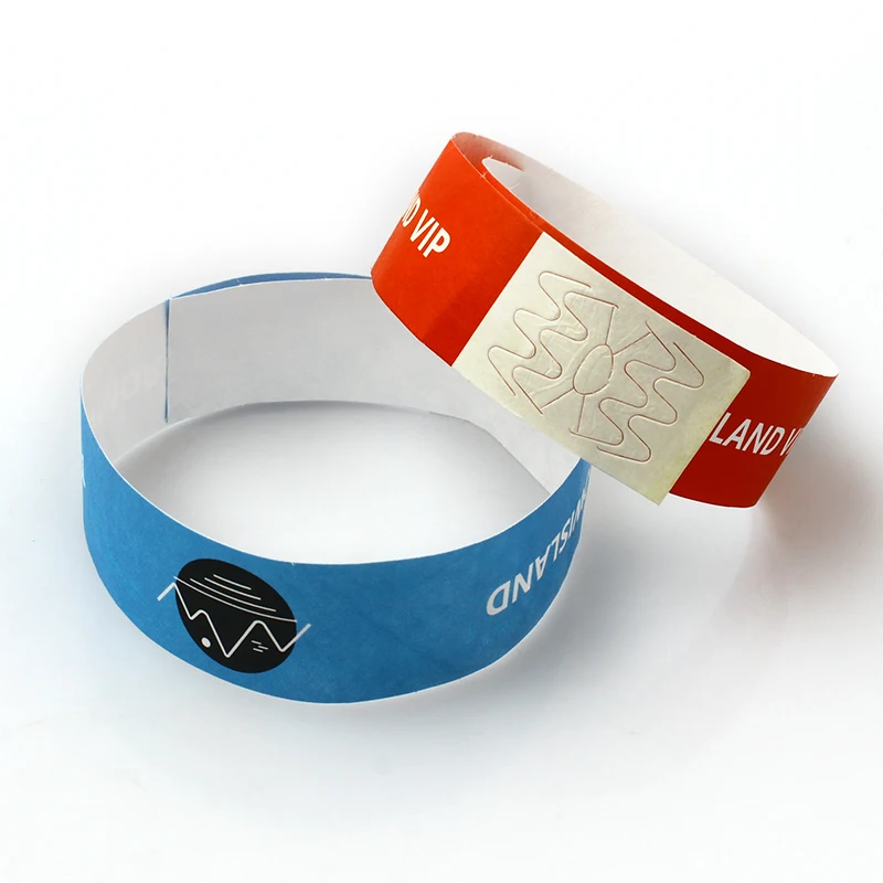 
Paper Bracelets Wristband Tyvek for Activity Custom Cheap Waterproof Wedding Party Favor Event & Party Supplies 