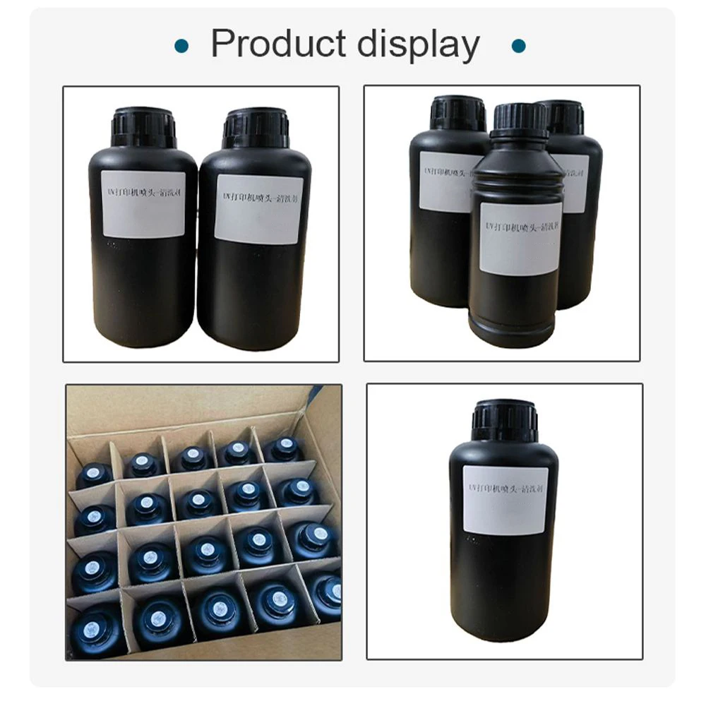 Solvent Ink Cleaning Solution With Head Cleaner Fluid Liquid Solution DTF Liquid For UV DTF Printer